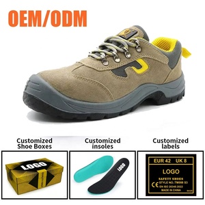 Chaussures <span class=keywords><strong>de</strong></span> sécurité en daim Tiger Master, économiques, avec embout en acier, anti-perforation, antidérapantes, semelle en PU résistante à l'huile pour homme - Product Image 4