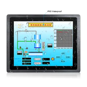 Industrial Embedded Monitor Touch Screen Panel 15inch Embedded Ultra-thin Display Monitor For Industrial Operation Interface