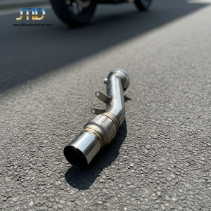 JTLD Tubo de Escape de Acero Inoxidable Mejorado para <span class=keywords><strong>BMW</strong></span> 530i <span class=keywords><strong>530ix</strong></span> G30 2017+ 2.0L Turbo (1mm de Espesor) - Product Image 4
