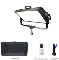 Hot Yidoblo Photographic Studio Light Film Lighting 300W AI-3000BI Bi-color LED Panel Video Light 0-99% Gradation V-mount Battery