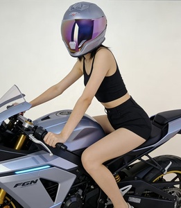 <span class=keywords><strong>Casco</strong></span> de Motocicleta Universal 2025, Personalizable, Variación <span class=keywords><strong>Alien</strong></span>, Plateado, para Hombre y Mujer, Cuatro Estaciones - Product Image 4
