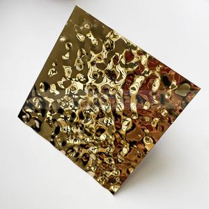 EX528 Wall Water Ripple <b>Sheet</b> Architectural Stainless Steel 3d Decorative <b>Sheet</b> for Luxury Interior Decoration - Product Image 6
