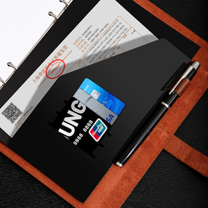 Cahier en cuir de haute qualité A5 avec boucle pour cadeau - Product Image 5