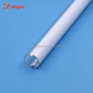 Co-đùn trong suốt và trắng T5 huỳnh quang chiếu sáng lịch thi đấu khuếch tán bìa nhựa PC Vòng kênh cho LED Strip ánh sáng - Product Image 3