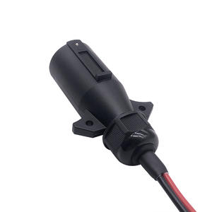 สายพ่วง7Pin ยุโรปแบบอเมริกันสายพ่วงชุดสายไฟ7คอร์สำหรับรถบรรทุกรถพ่วง - Product Image 3