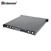 Amplificateur de puissance numérique 2 canaux 1u avec affichage de la température, module d'amplificateur de subwoofer 6000w