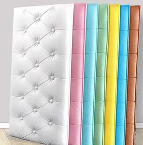 Adesivo Murale 3D di Alta Qualità in XPE Borsa Morbida Anticollisione Pannello Impermeabile per Testiera Letto Bambini Decalcomania <span class=keywords><strong>da</strong></span> Muro 3D - Product Image 2