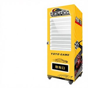 Distributeur automatique de modèles de voitures en alliage - Petit modèle à cabinet unique, jouet de simulation à rétrofriction pour centre commercial - Product Image 1