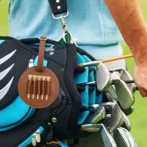 Sac de rangement en cuir pour crochets de golf, multi-packs, support pour fourches de golf, housse de protection pour crochets à suspendre à la ceinture. - Product Image 1