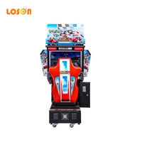 32 42 pouces hd écran électronique conduite dépasser double 2 joueurs simulateur monnayeur machine de jeu de course de voiture d'arcade
