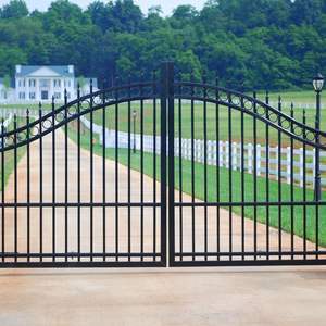 Portail en fer forgé sur mesure Prima Factory pour <span class=keywords><strong>entrée</strong></span> de villa et allée - Product Image 2