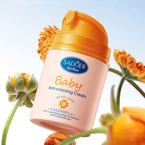 Private Label SADOER <span class=keywords><strong>Calendula</strong></span> per bambini vitamina E <span class=keywords><strong>crema</strong></span> <span class=keywords><strong>idratante</strong></span> <span class=keywords><strong>idratante</strong></span> E <span class=keywords><strong>idratante</strong></span> <span class=keywords><strong>crema</strong></span> lenitiva Anti-acari delicata - Product Image 6