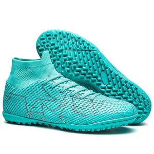 รองเท้าฟุตบอลผู้ชายคุณภาพสูงรุ่นใหม่ปี 2025 สำหรับเล่นกลางแจ้ง ระบายอากาศได้ดี รองเท้าฟุตบอลทรงหุ้มข้อสูงสำหรับนักเรียน - Product Image 5