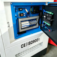 Groupe électrogène diesel intelligent et portable 15KVA 25KVA 40KW 60KVA 220V, générateur dynamo, alimentation de secours stable