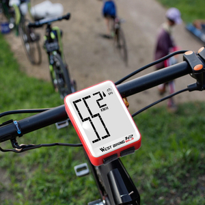 Tây đi xe đạp màn hình lớn tự động đèn nền xe đạp GPS máy tính chuyên nghiệp Xe đạp đua Đồng hồ tốc độ đo dặm máy tính - Product Image 6