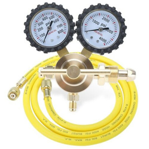 Régulateur d'azote en laiton G5/8, pression 800 PSI, manomètre d'azote CGA580 - Product Image 1