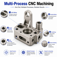 Mecanizado CNC de Precisión con Tolerancia Estricta, Piezas Personalizadas de Aleación de Aluminio y Acero Inoxidable, Servicio OEM ODM, Anodizado, Pulido, Plateado