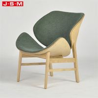 Nouveau produit Chaise de café Salle de réunion Fauteuil de chaises en bois courbé nordique