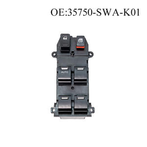 สวิตช์ควบคุมกระจก 22 ขา 35750-SWA-K01 วัสดุ ABS สำหรับรถยนต์ฮอนด้า ซีวิค - Product Image 3