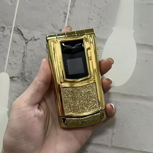 Luxury V77 2G Global Unlocked Flip Phone with 2.4 Inch Screen | September Big Promotion | Dual SIM Mobile Phone for Wholesale