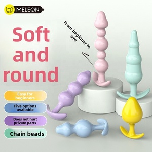 Série de bouchons anaux Secret Love OEM, perles anales, stimulation de la masturbation, jouets sexuels pour couples, Gaylee, vente en gros pour adultes, fabriqué au Fujian, TPE 100% - Product Image 2