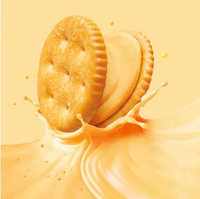 Machine automatique de fabrication de petits macarons, biscuits et gâteaux, avec extrudeuse décoratrice, découpeuse et déposeur de garniture