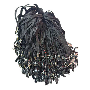 Anti <b>Slip</b> Wrist Rope For Walking Stick Black <b>Nylon</b> Adjustable Strap Outdoor Hiking Accessory - Product Image 4