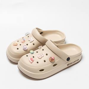 Sandalias <span class=keywords><strong>Crocs</strong></span> de Suela Gruesa EVA 2024, Calzado de Verano para <span class=keywords><strong>Mujer</strong></span>, Antideslizantes, para Playa - Product Image 6