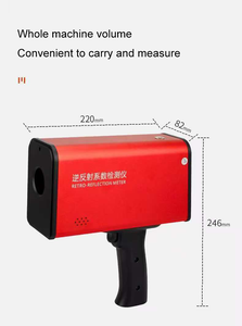 جهاز قياس عاكس للضوء محمول STT-101E للافتات المرورية والأفلام العاكسة - Product Image 6