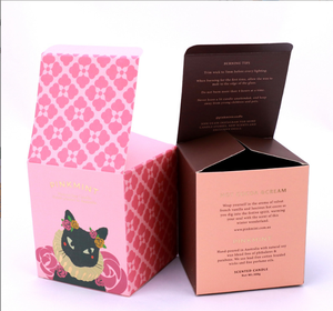 Caja de Cartón Ecológica Reciclada con Inserto para Portavelas, Exhibición de Lujo Personalizada al por Mayor <span class=keywords><strong>en</strong></span> China, con Logotipo - Product Image 3