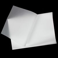 Papel Translúcido Personalizado, 100 Hojas A4, Papel Pergamino Blanco, Papel Transparente para Sellos Flash