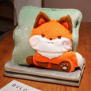 Nieuwe 3 In 1 Deken Kussen Hand Warmer Kussen Met Deken Knuffel Knuffel - Product Image 3