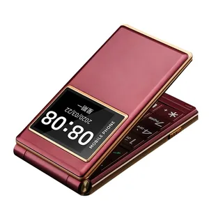 Hot Selling Keypad Phone Long Standby Time Dual-Card Dual-Standby Flip Unlocked Spare Mobile Phone