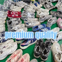 Chaussures de sport pour hommes S21 d'occasion en cuir véritable et maille, vente en gros directe d'usine, marque internationale de seconde main