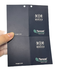 Etiquetas Colgantes Plegables Personalizadas al por Mayor, Estilo Folleto, Múltiples Páginas para una Historia <span class=keywords><strong>de</strong></span> <span class=keywords><strong>Marca</strong></span> Detallada - Product Image 4