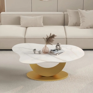 Nube Mesa de té Estilo crema Sala de estar Hogar Luz Lujo Moderno Simple Pequeño apartamento Combinación de mesa de té en forma especial