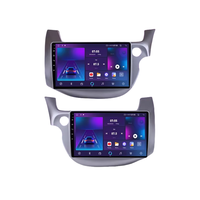 Autoradio pour Honda Fit Jazz 2007-2013 GPS Navi Sans Fil Apple CarPlay Android Auto Lecteur Multimédia Stéréo WiFi 4G Mirror Link