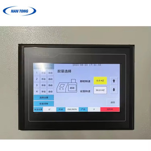 Machine à coller Nantong, pompe à colle thermofusible 10 litres, 2 pistolets, 220V, équipement industriel pour la fermeture de boîtes en carton - Product Image 1