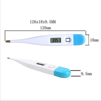Termometer Digital Digital klinis medis demam ketiak mulut bayi dewasa kaku stok harga grosir pabrik bersertifikat