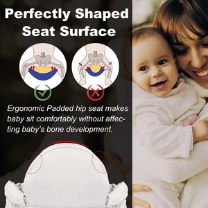 Ayarlanabilir kayış cep yumuşak taban hafif bebek koltuk taşıyıcı ile çocuk bebek ergonomik bel dışkı - Product Image 6
