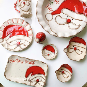 New Ceramic Christmas Dinnerware <strong>Set</strong> Decorative <strong>Xmas</strong> Santa Claus Tableware Santa <strong>Dinner</strong> <strong>Sets</strong> - Product Image 2