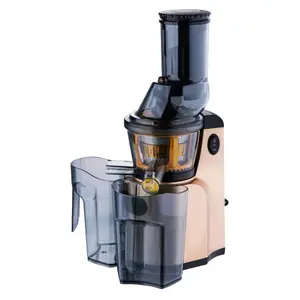 OEM 110V/220V 250W Commercial Electric Automatic Cold Press Whole Slow Vertical Masticating Juice Maker Big Mouth Fruit Juicer