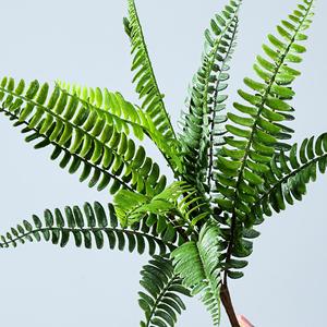 Mengjie Handicrafts - Helecho Artificial Boston de 45 cm, Planta Verde de PVC Suave, Decoración para el Hogar, Accesorios para Bodas - Product Image 4