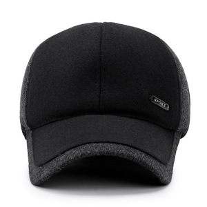 Men's Winter Baseball Cap Warm Fleece Duckbill Sport Hat For Outdoor Activities - Product Image 2