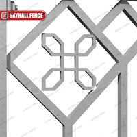 Treillis et portes de clôture de qualité supérieure Clôture ornementale décorative Heavy Duty Qatar Design