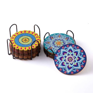 XIXI Children's DIY 5D Full Diamond <b>Painting</b> Set-Decorated Landscape Design Acrylic Material Irregular Shape No Frame - Product Image 4