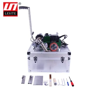 التلقائي لافتة من الكلوريد متعدد الفينيل آلة لحام الحرارة موصل الهواء الساخن آلة لحام للقماش المشمع - Product Image 6