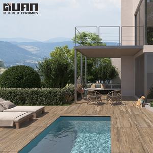 600x600x20mm corps complet en bois céramique allée carreaux d'extérieur pavage sol briques grès revêtement mural - Product Image 4