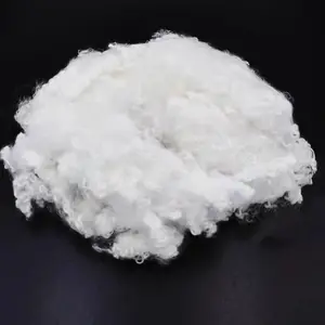 HCS Polyester Staple Fibre 3Dx64MM virgin recycled Polyester staple Fiber Hollow conjugated silicon for filling