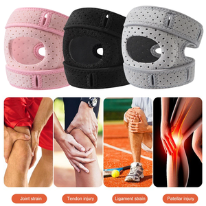 Ginocchiera rotula rotule regolabile per ginocchiera sportiva con supporto per tendine rotuleo fascia aperta per avvolgere il ginocchio fascia buona regalo - Product Image 3
